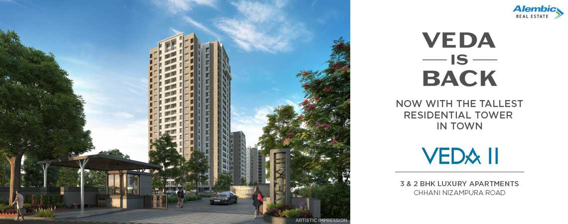 Vadodara the most wanted city for the best 2 BHK apartments for sale!